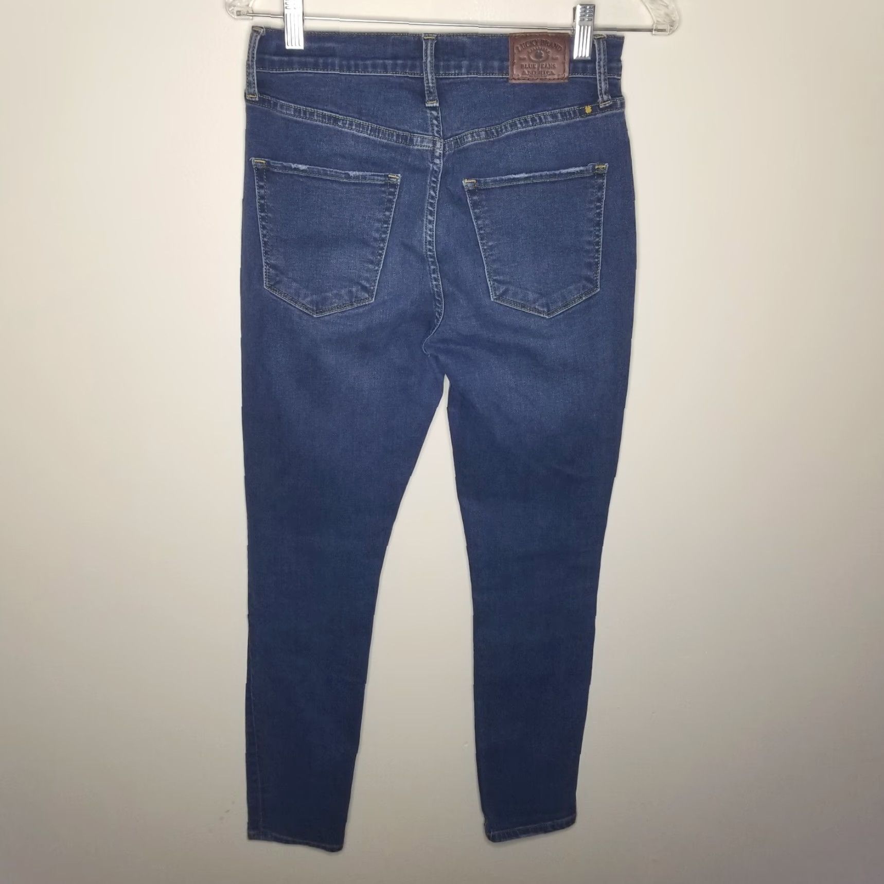 Lucky Brand Lucky Brand Olivia Jeans Women’s Skinny Ankle Blue Size 6 Regular 28x29 Womens Skinny Denim 90s Casual? Size 28" / US 6 / IT 42 - 4 Thumbnail