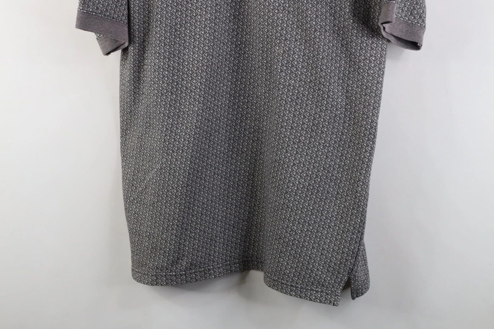 Vintage Vintage 90s Streetwear Knit Collared Golf Polo Shirt Gray Size US M / EU 48-50 / 2 - 3 Thumbnail