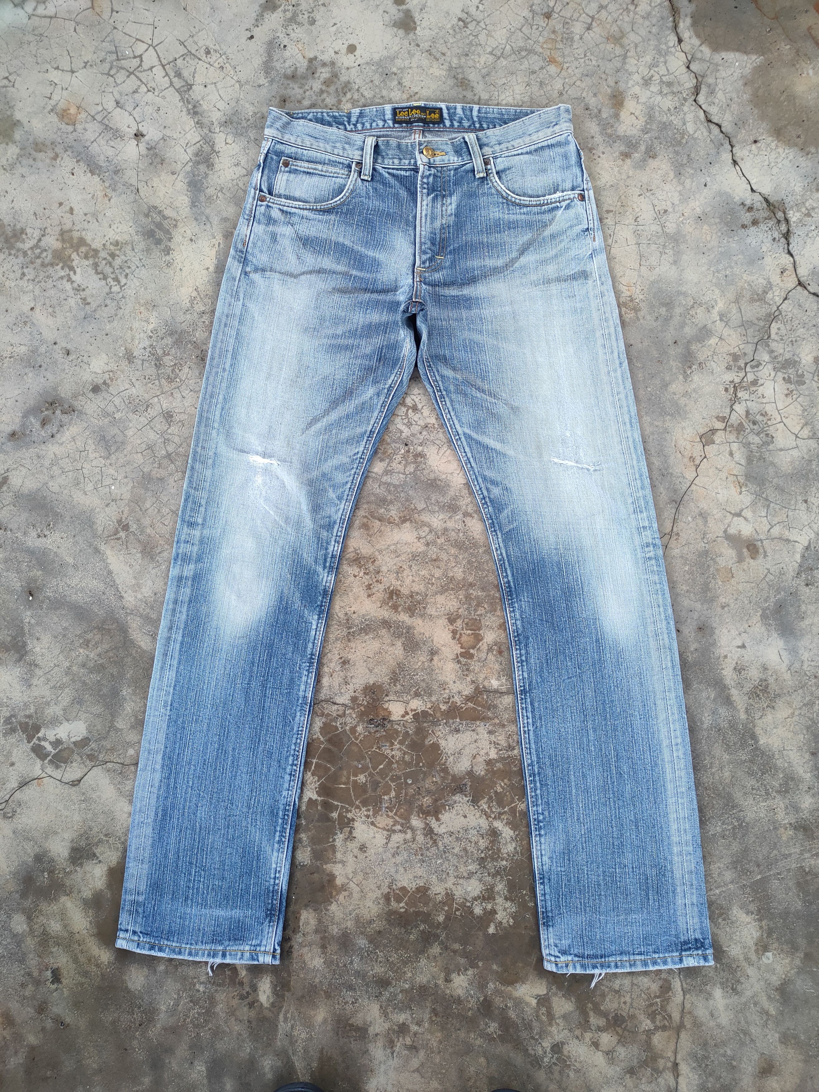 Lee Lee riders vintage jeans faded denim pants Size US 34 / EU 50 - 2 Thumbnail