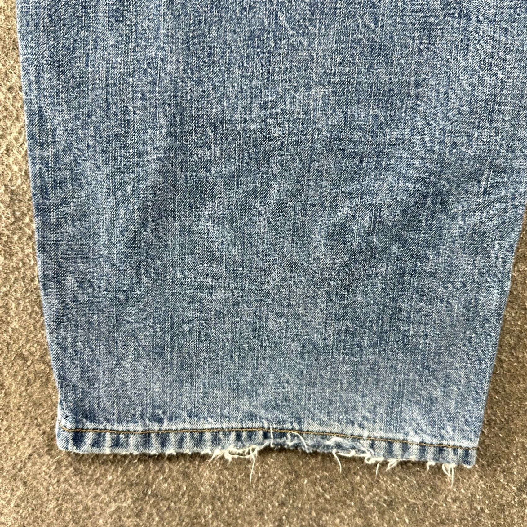 Vintage VINTAGE Natural Issue Jeans Men 36x32 Blue Relaxed Straight Light Wash Baggy Levi's 500 Series 90s Retro Mens Jeans Size US 36 / EU 52 - 5 Thumbnail
