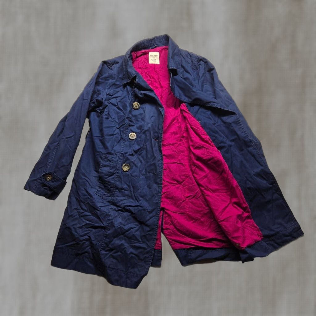 Old Navy Old Navy Blue Lightweight Long Trench Coat Jacket Womens XL Extra Large Size XL / US 12-14 / IT 48-50 - 1 Thumbnail
