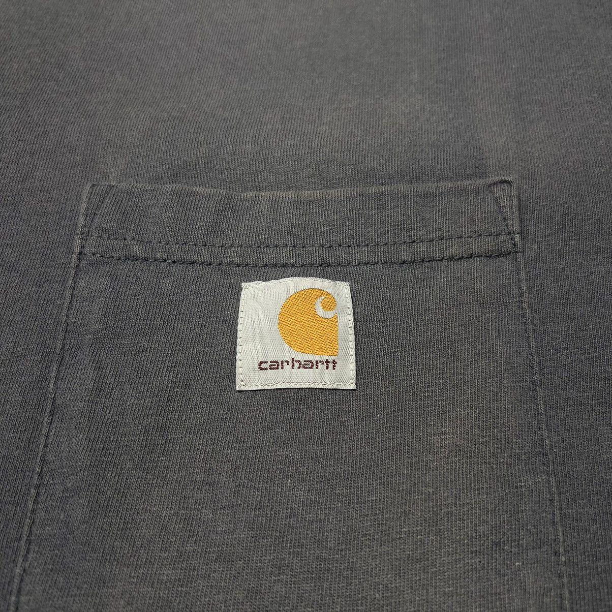 Carhartt Carhartt Tee Shirt Grey Original Fit Chest Pocket Logo Size US XL / EU 56 / 4 - 7 Thumbnail