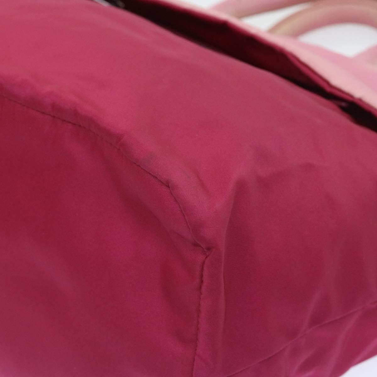 Prada PRADA Hand Bag Nylon Pink Size ONE SIZE - 14 Thumbnail