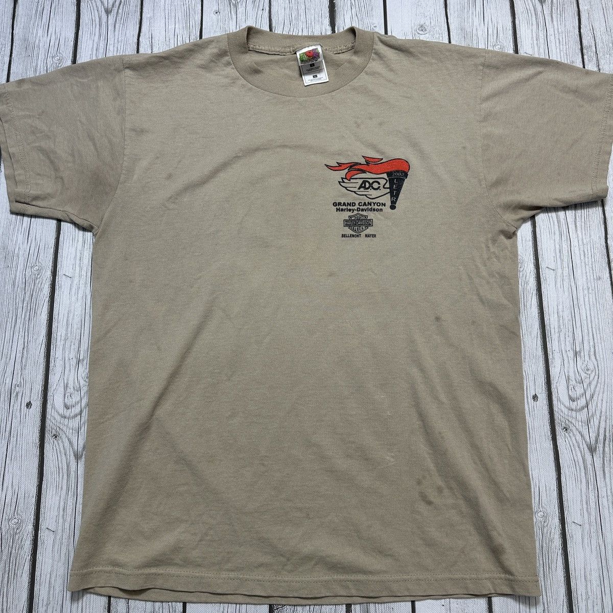 Fruit Of The Loom × Harley Davidson × Vintage Vintage Harley Davidson tee Size US L / EU 52-54 / 3 - 4 Thumbnail