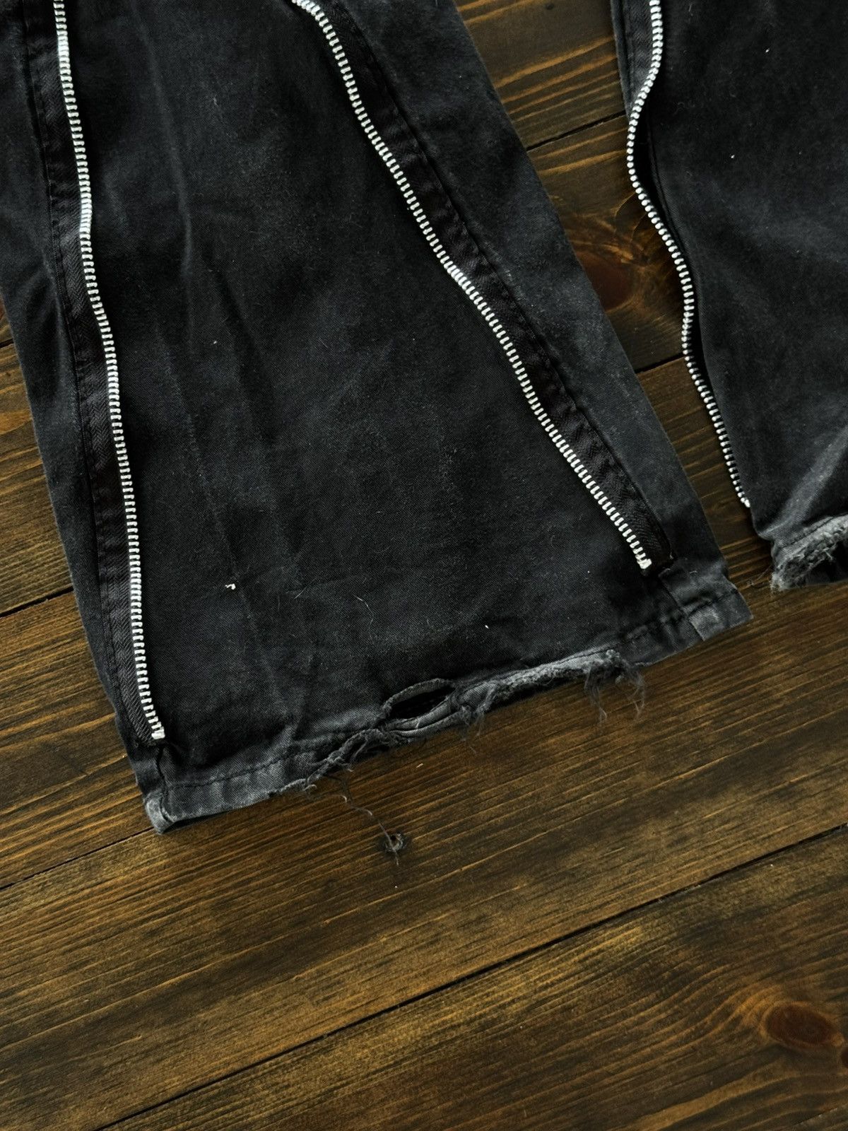 Tripp NYC Pinstripe Bondage Y2K Goth Vibe Pants