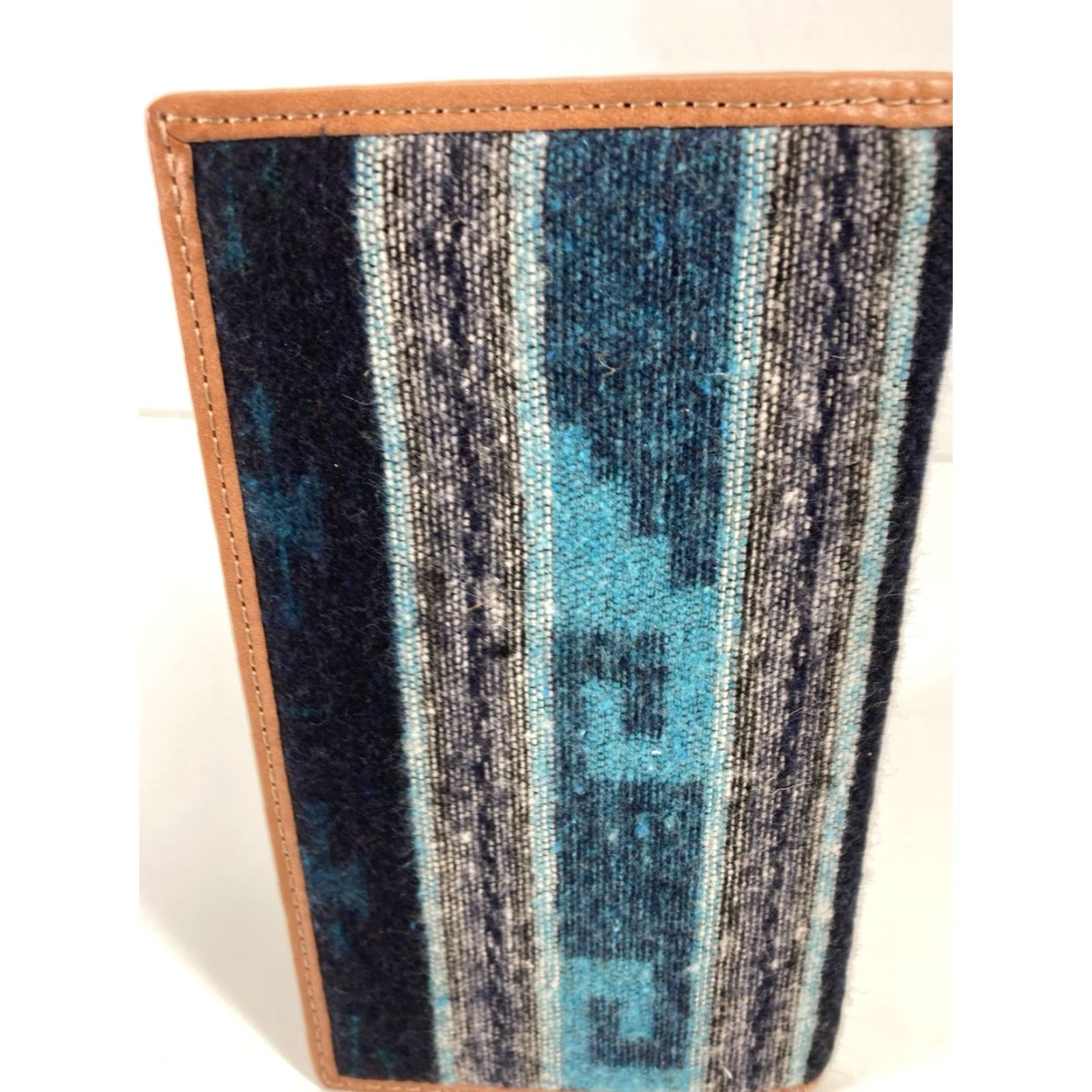 Tony Lama Tony Lama Rodeo Aztec Wallet Western Bifold 6.5X3.5 Leather Trim NWOT Brown Men Size ONE SIZE - 7 Thumbnail