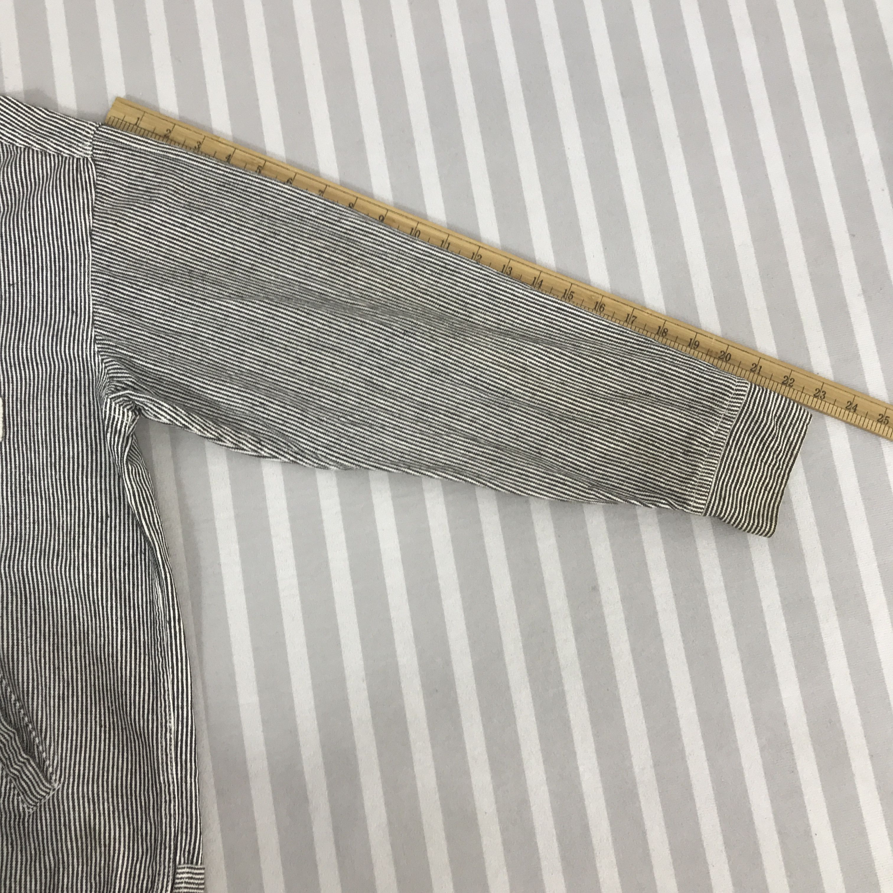 Japanese Brand Vintage Our House design Hickory zipper Jacket Size US M / EU 48-50 / 2 - 6 Thumbnail