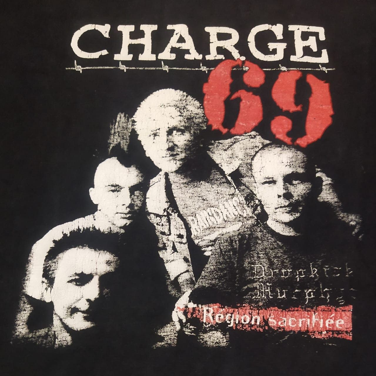 Band Tees × Vintage Vintage 2000s Charge 69 Punk Rock Band Tee Size US L / EU 52-54 / 3 - 2 Thumbnail