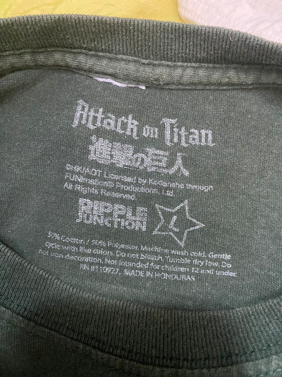Anime × Japanese Brand Attack on titan anime printed tshirt Size US M / EU 48-50 / 2 - 4 Thumbnail