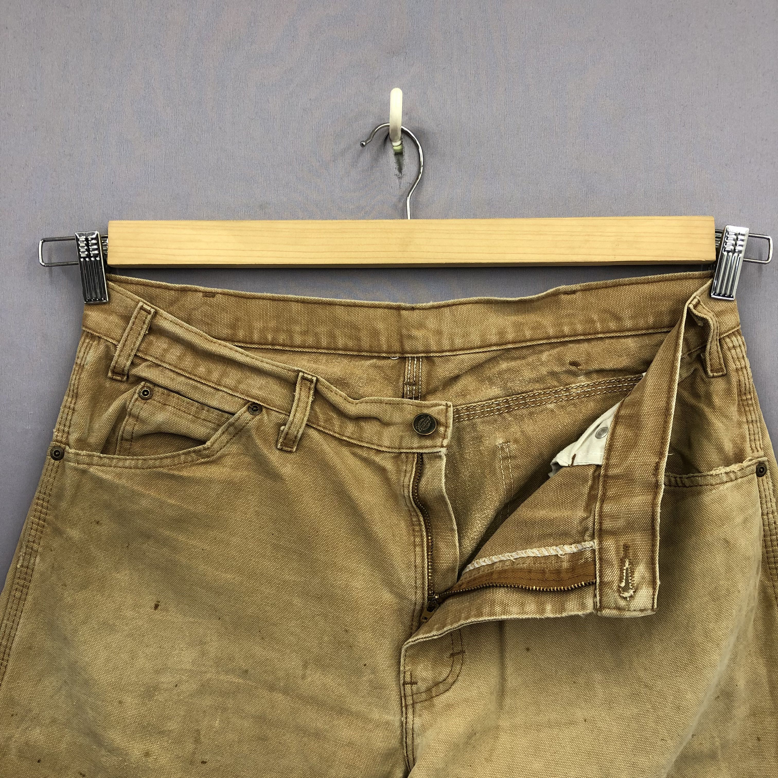 Dickies Vintage Dickies Cargo Carpenter Rusty Baggy Distressed Jeans Size US 36 / EU 52 - 6 Thumbnail