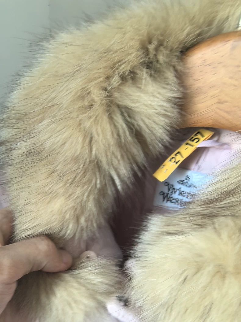 Vivienne Westwood Vivienne Westwood size40 Mid-century fox fur pink Angora ra Size XS / US 0-2 / IT 36-38 - 6 Thumbnail