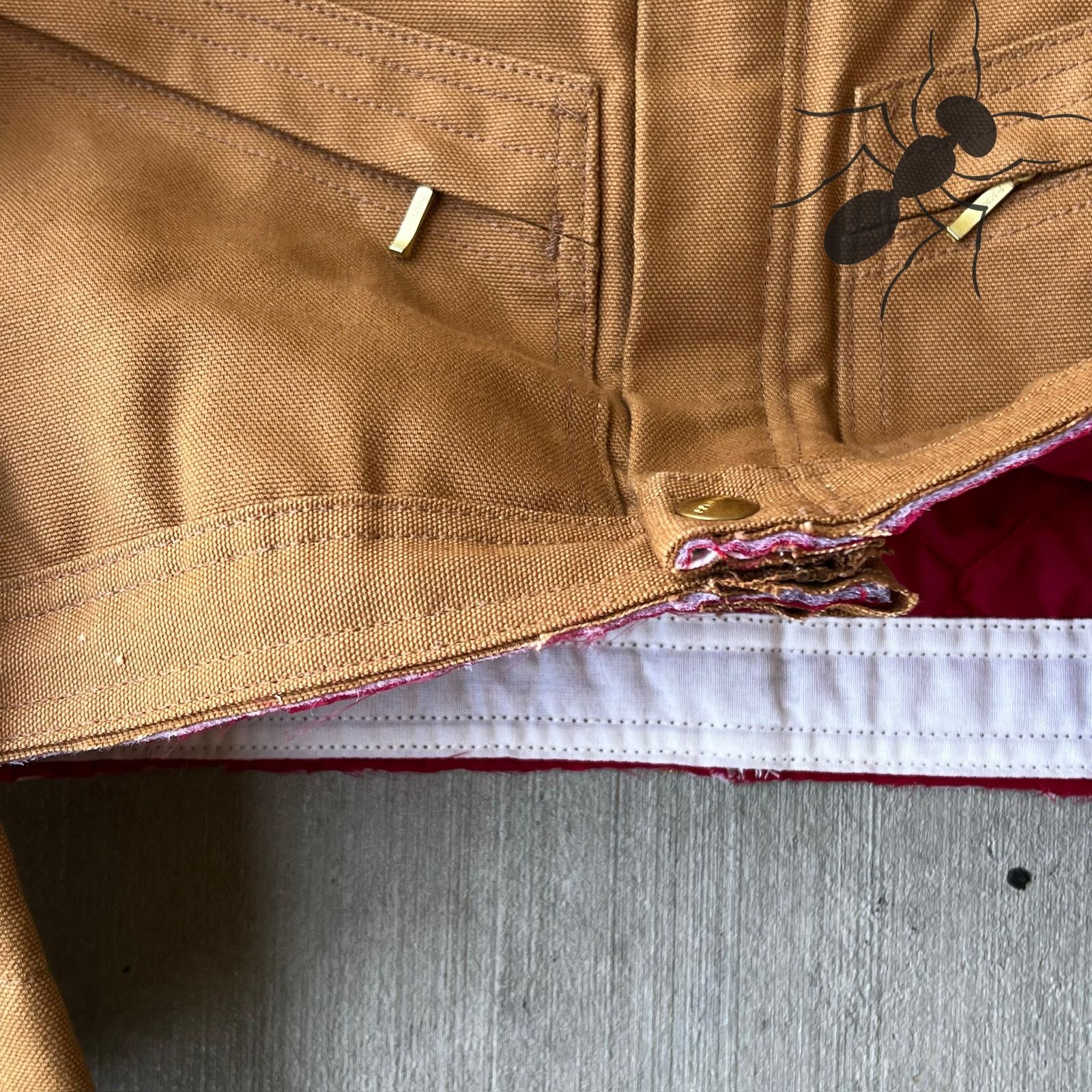 Carhartt × Vintage Carhartt cropped detroit style brown work wear jacket Size US XXL / EU 58 / 5 - 4 Thumbnail