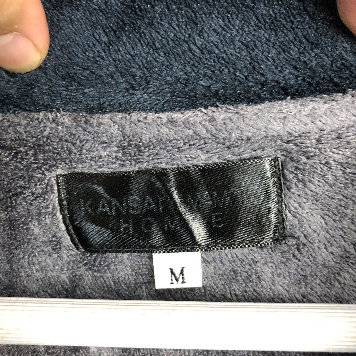 Kansai Yamamoto × Vintage Kansai Yamamoto Homme Grey Sweather #A1607 Size US M / EU 48-50 / 2 - 11 Thumbnail