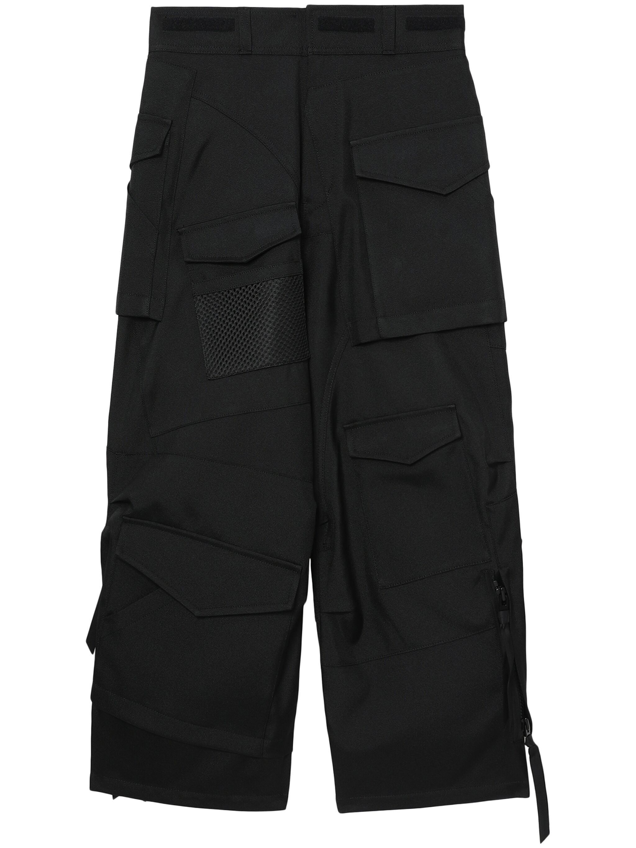 Junya Watanabe JUNYA WATANABE MAN Strap-Detail Asymmetric Cargo Trousers Size US 27 - 2 Thumbnail