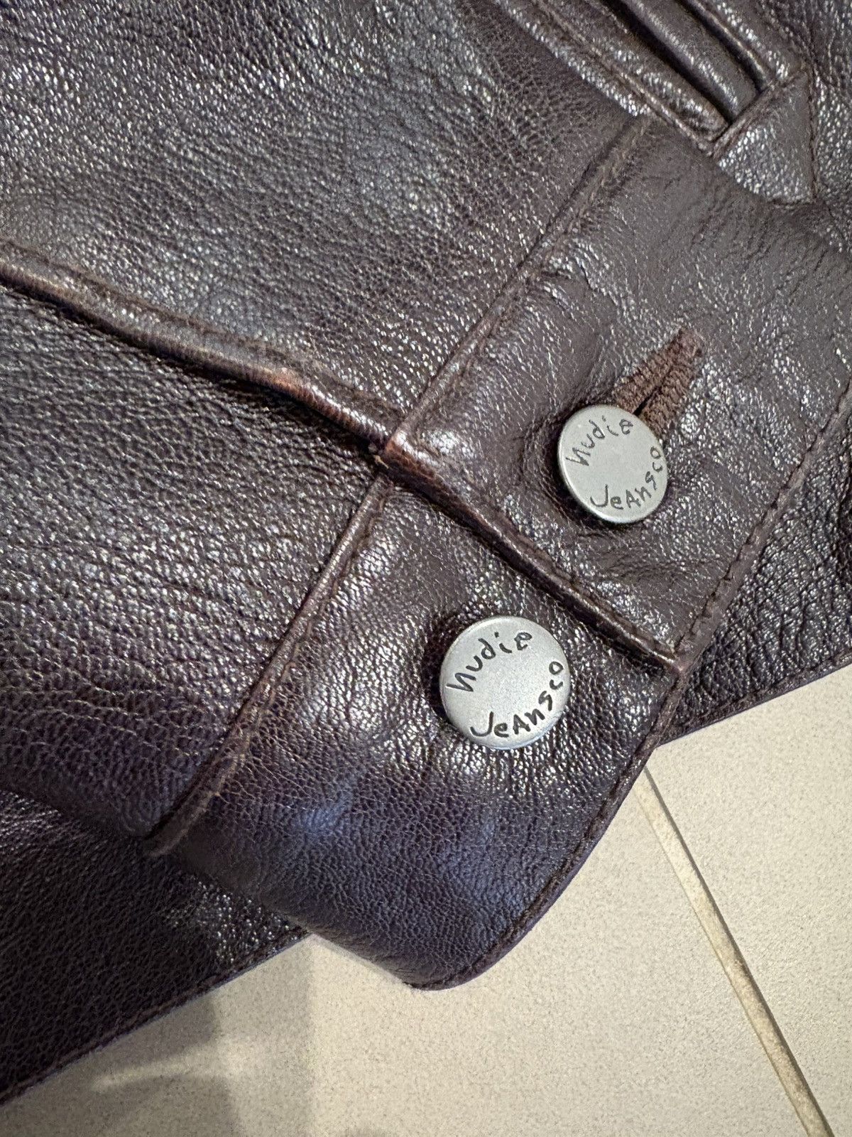 Nudie Jeans Nudie Jeans Joppe Western Leather Jacket Size US M / EU 48-50 / 2 - 6 Thumbnail