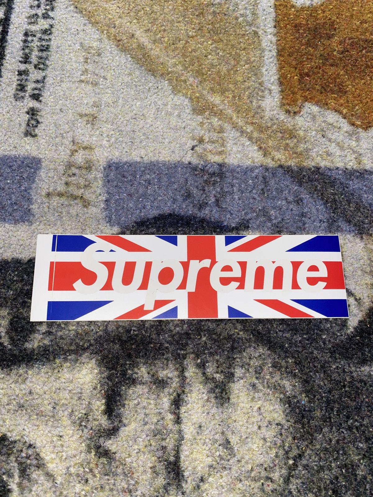 Supreme Union Jack Box Logo | Grailed