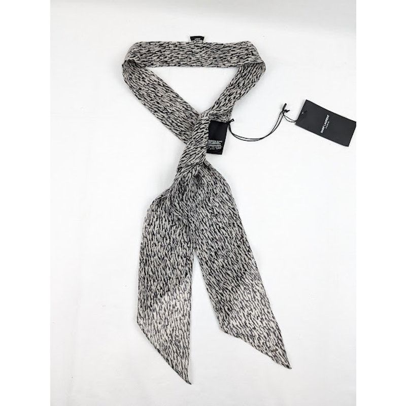Saint Laurent Paris o1rshd1 Size: OS / Zebra Print Wool Etamine Size ONE SIZE - 1 Thumbnail