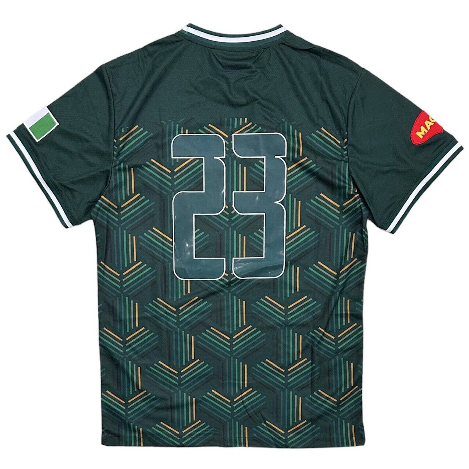 Other Nigeria Team Headgear Classics 1990 World Cup Soccer Jersey Size US L / EU 52-54 / 3 - 3 Thumbnail