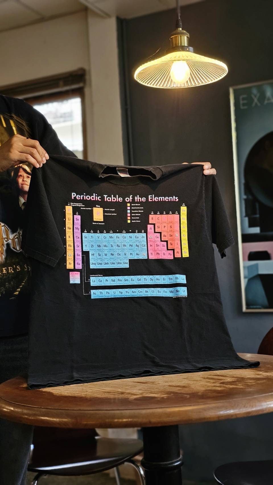 Periodic Table Of The Elements 1995s in Black, Men's