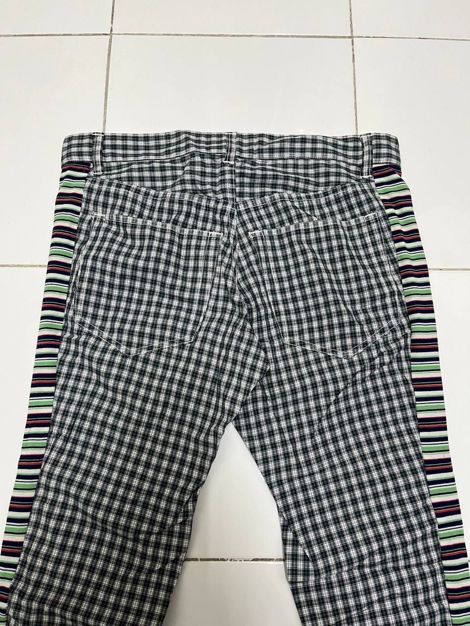 Zucca Zucca Curve Leg Checkered Pants Size US 30 / EU 46 - 5 Thumbnail