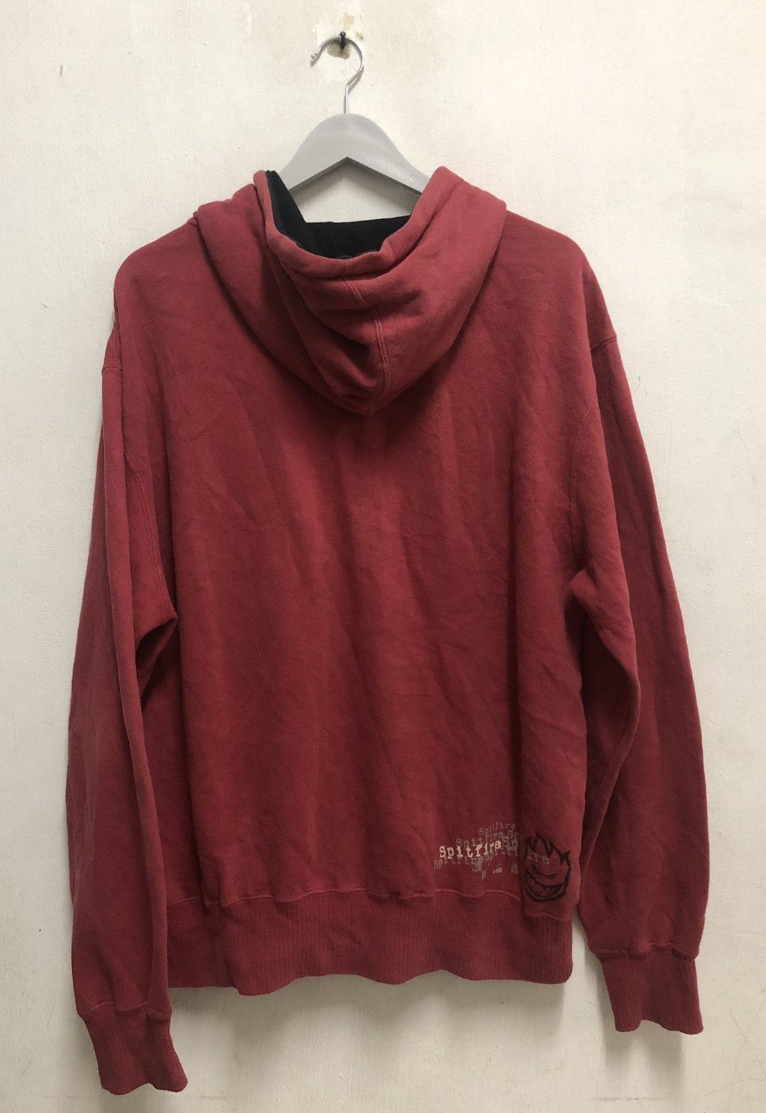 Spitfire × Vintage Vtg spitfire hoodie Size US XL / EU 56 / 4 - 2 Thumbnail