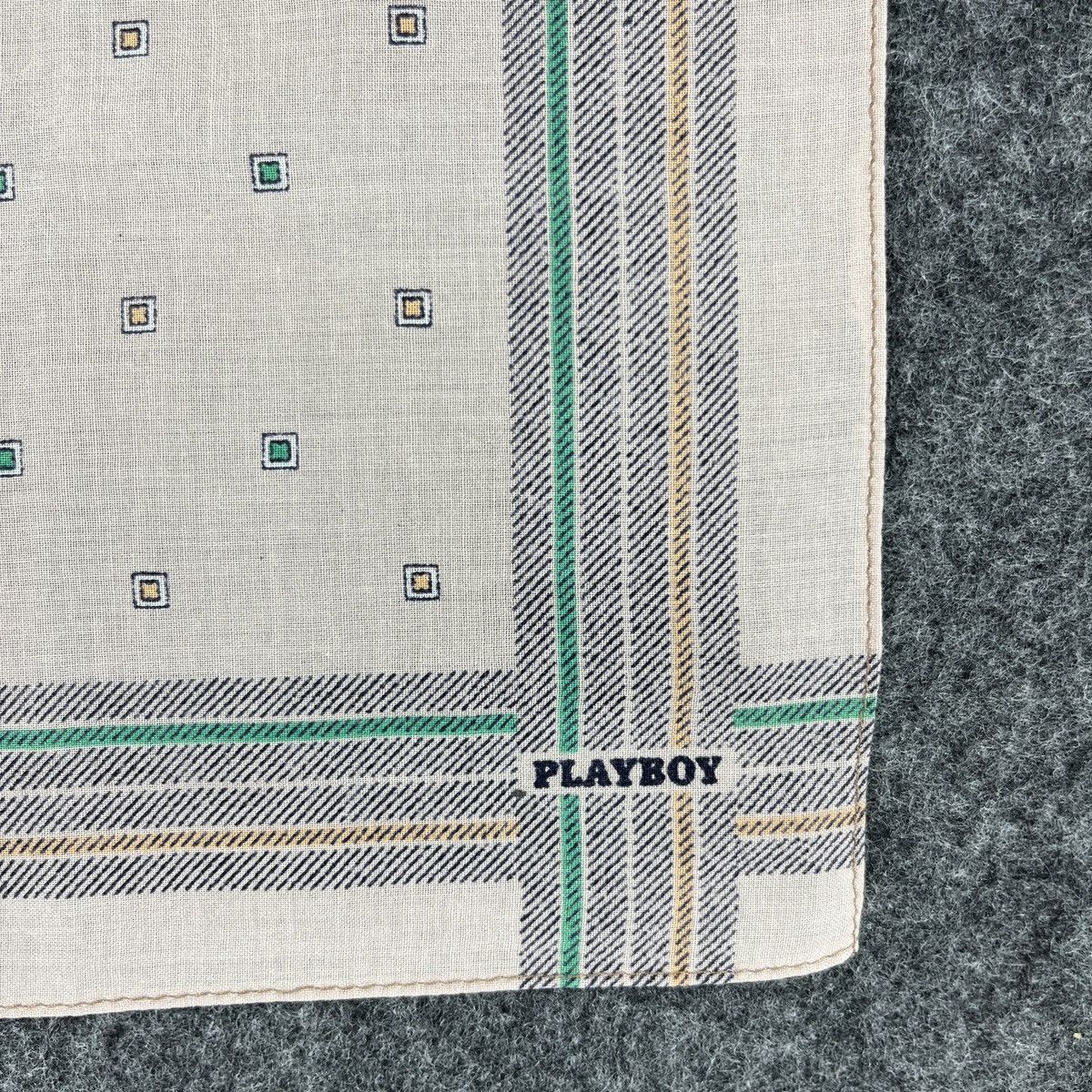 Playboy × Vintage Playboy Handkerchief / Bandana / Neckerchief B337 Size ONE SIZE - 3 Thumbnail