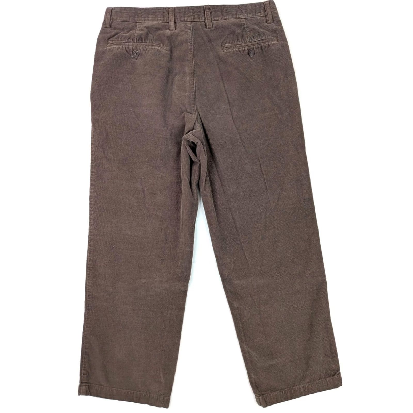 Club Room Club Room Brown Corduroy Straight Pants Men 34x29 Cotton 34 Waist Inseam 27 Straight Leg Casual Workwear Glasses? Size US 34 / EU 50 - 8 Thumbnail