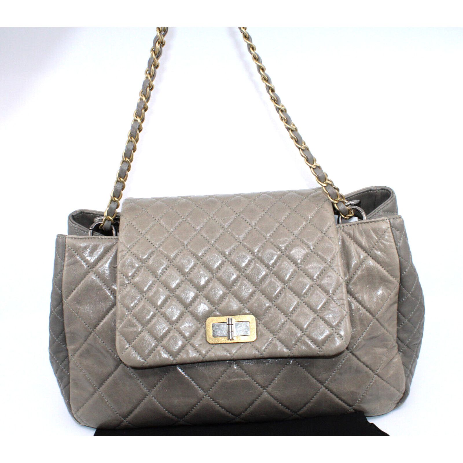 Chanel CHANEL Glazed Crinkled Mademoiselle Reissue Flap 2.55 2011 Size ONE SIZE - 2 Thumbnail