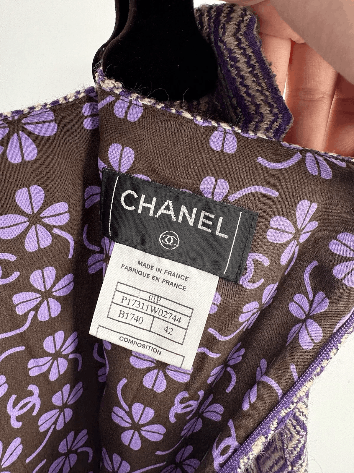 Chanel Chanel Vintage Knee-Length Tweed Skirt Size US10 FR42 Size 30" / US 8 / IT 44 - 7 Thumbnail