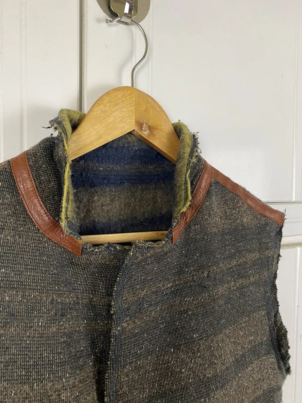 Kapital Vest Kapital Wool Leather Line Size US M / EU 48-50 / 2 - 5 Thumbnail