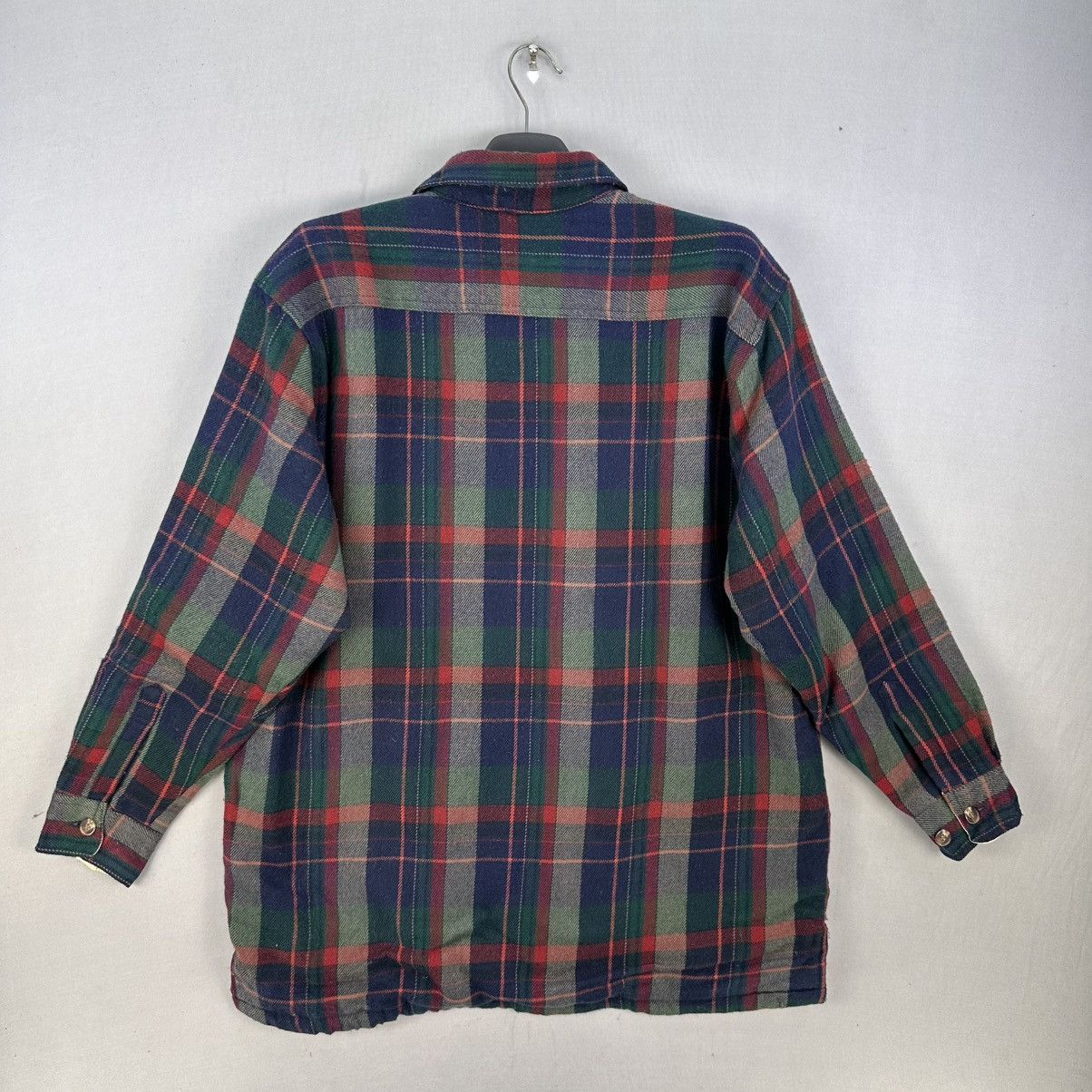 Flannel Vintage 90's Royal Polo Sports Club Flannel Sherpa Lining Size US L / EU 52-54 / 3 - 4 Thumbnail