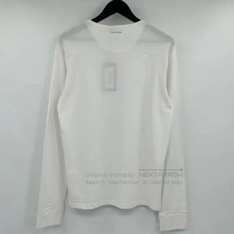 Dior Dior White Long Sleeve Cotton T-Shirt for Men . Size US XXL / EU 58 / 5 - 2 Thumbnail
