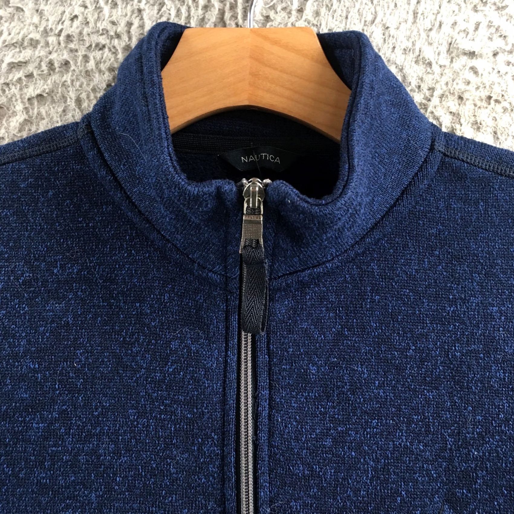 Nautica Nautica Sweater Mens M Navy Quarter Zip Fleece Pullover Logo Soft Warm Casual Size US M / EU 48-50 / 2 - 3 Thumbnail