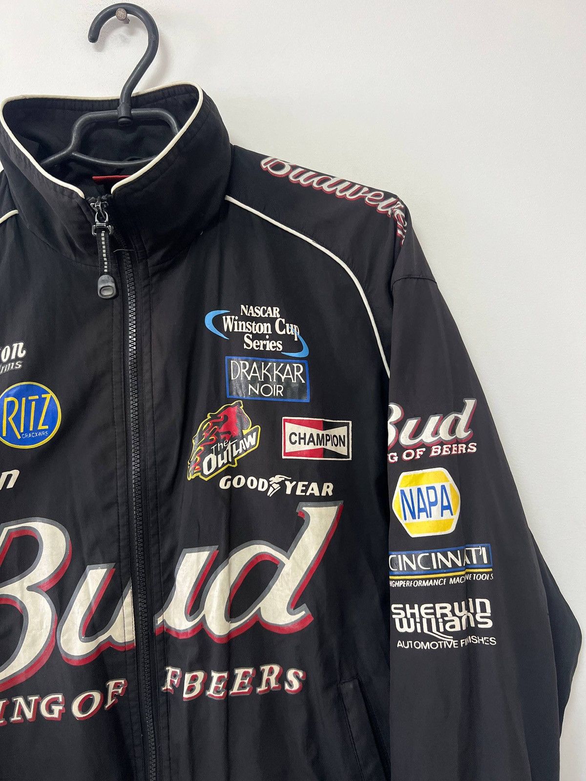 Other Vintage Bud King of Beers Nascar Racing Jacket Full Zip XL Size US XL / EU 56 / 4 - 10 Thumbnail