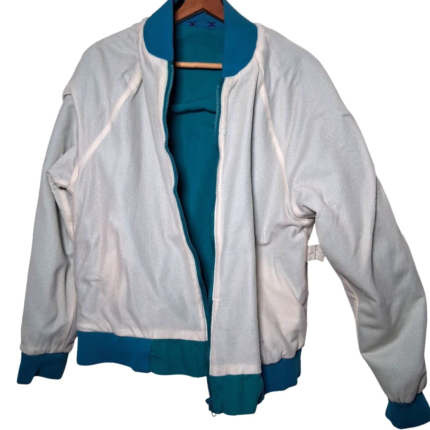 Vintage VINTAGE Cal Craft Jacket Men XL Blue Southwestern Western Bomber Jacket Size US XL / EU 56 / 4 - 4 Thumbnail