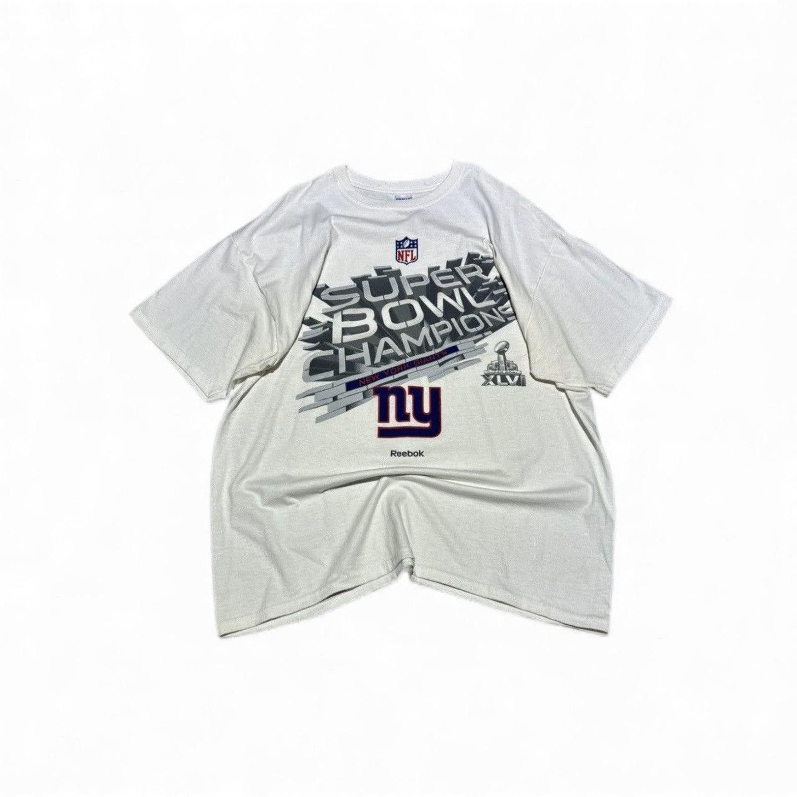 Gildan Vintage NY Giants Superbowl XLVI Tee Size US XL / EU 56 / 4 - 1 Thumbnail
