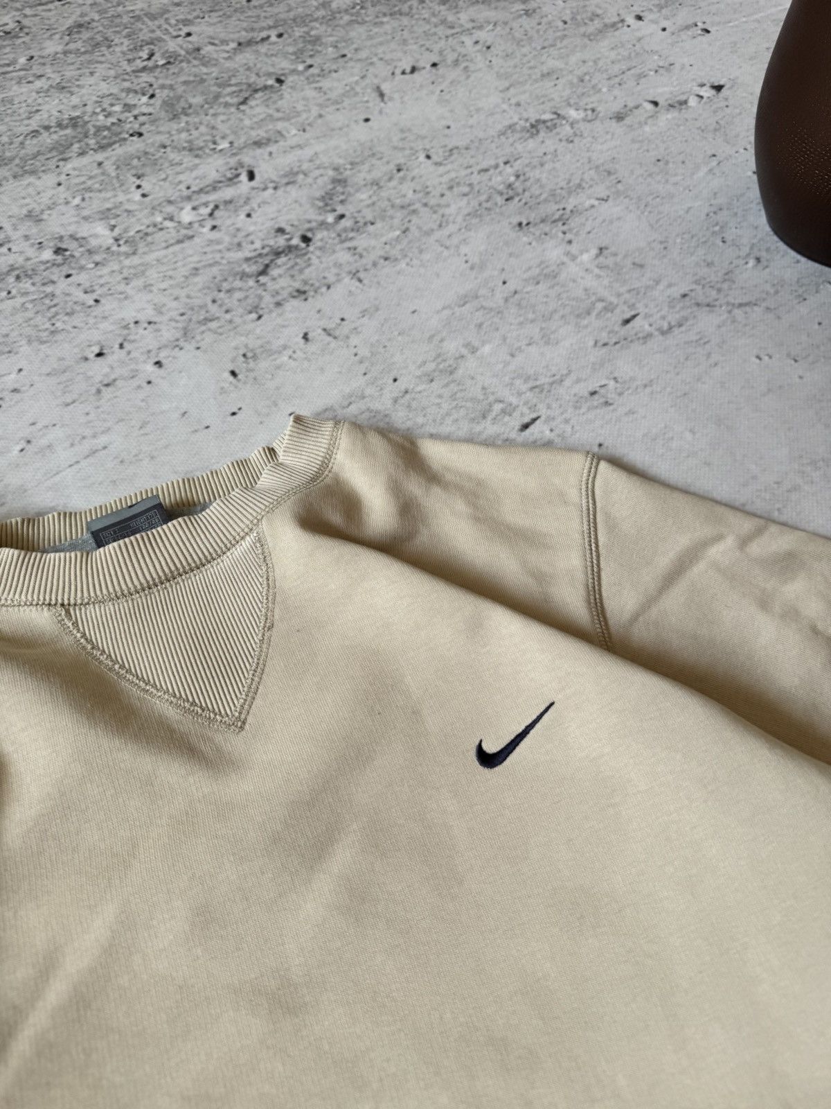 Nike × Vintage NIKE VINTAGE 00s y2k OVERSIZE BAGGY SWEATSHIRT CENTER LOGO Size US S / EU 44-46 / 1 - 4 Thumbnail