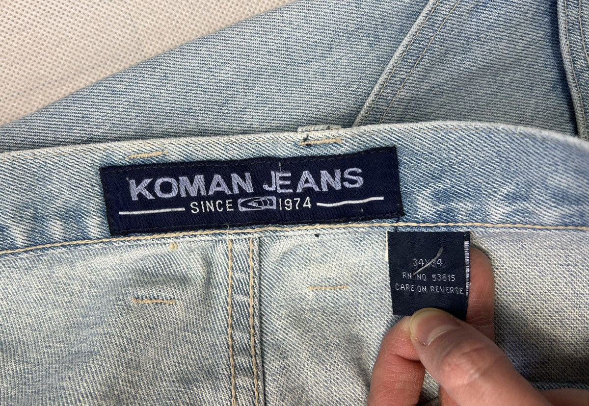 Japanese Brand × Koman × Vintage Pants Koman Jeans Single Knee Vintage 90’s Hip Hop Rap Size US 34 / EU 50 - 5 Thumbnail