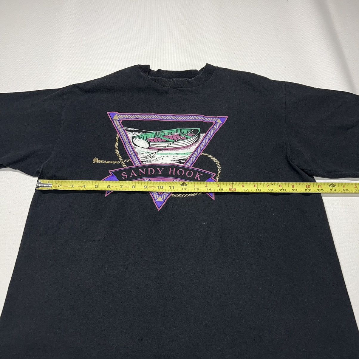 Delta × Vintage VTG Sandy Hook Tee Shirt Beach New Jersey Single Stitch Size US XL / EU 56 / 4 - 14 Thumbnail