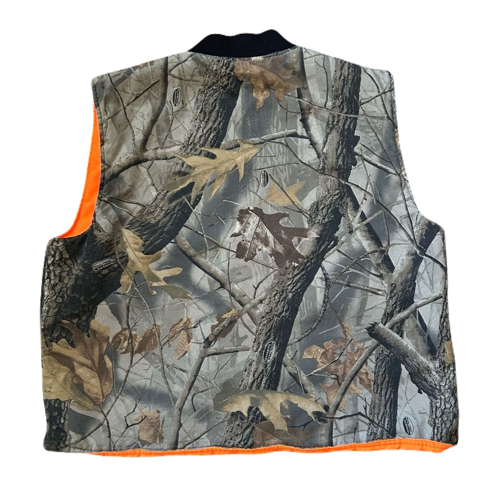 Realtree VINTAGE Realtree camo reversible vest Men's L Brown 90s Hunting Reversible Vest Size US L / EU 52-54 / 3 - 2 Thumbnail