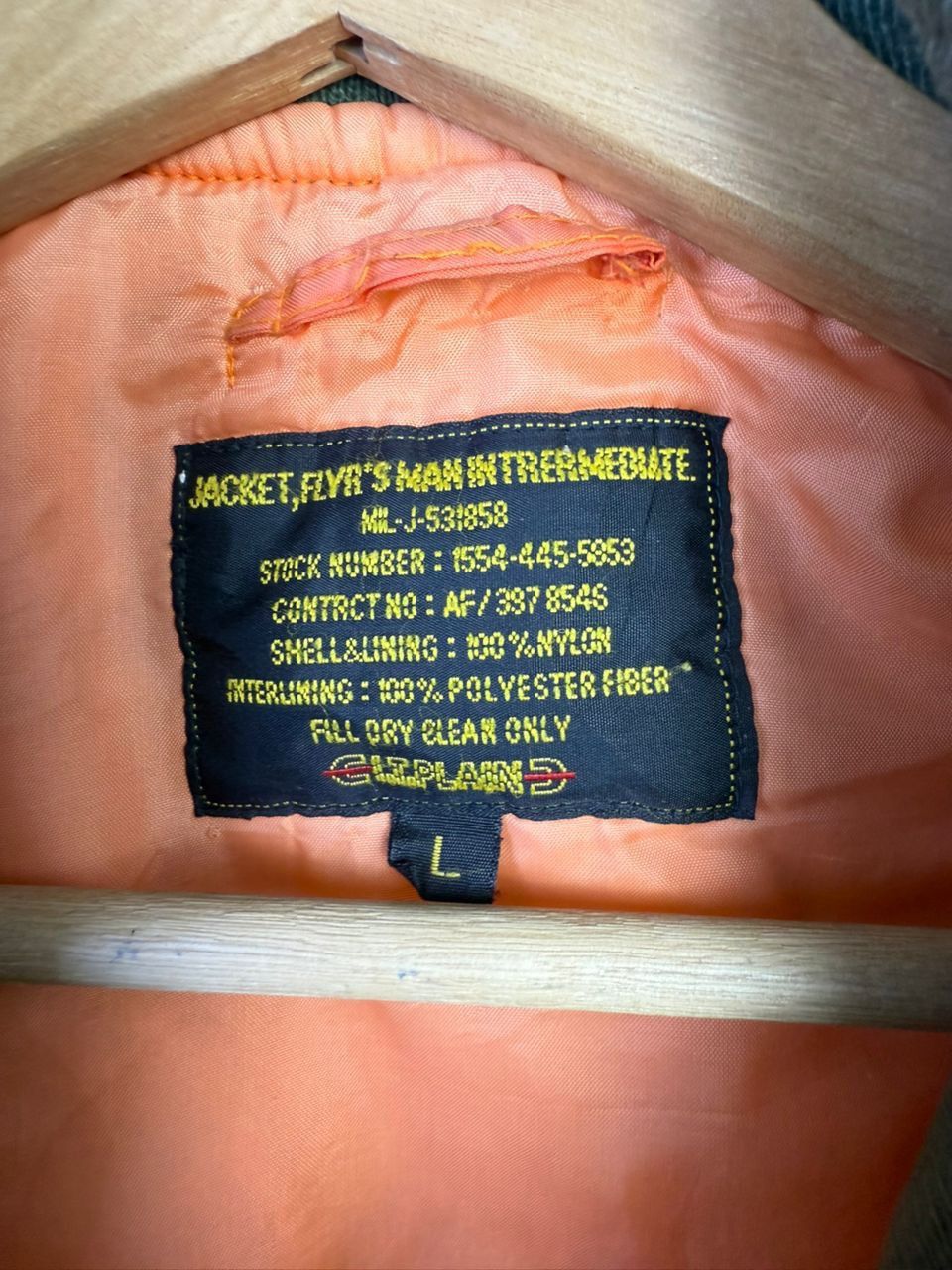 Other Vintage Flight Jacket Army Size US L / EU 52-54 / 3 - 4 Thumbnail