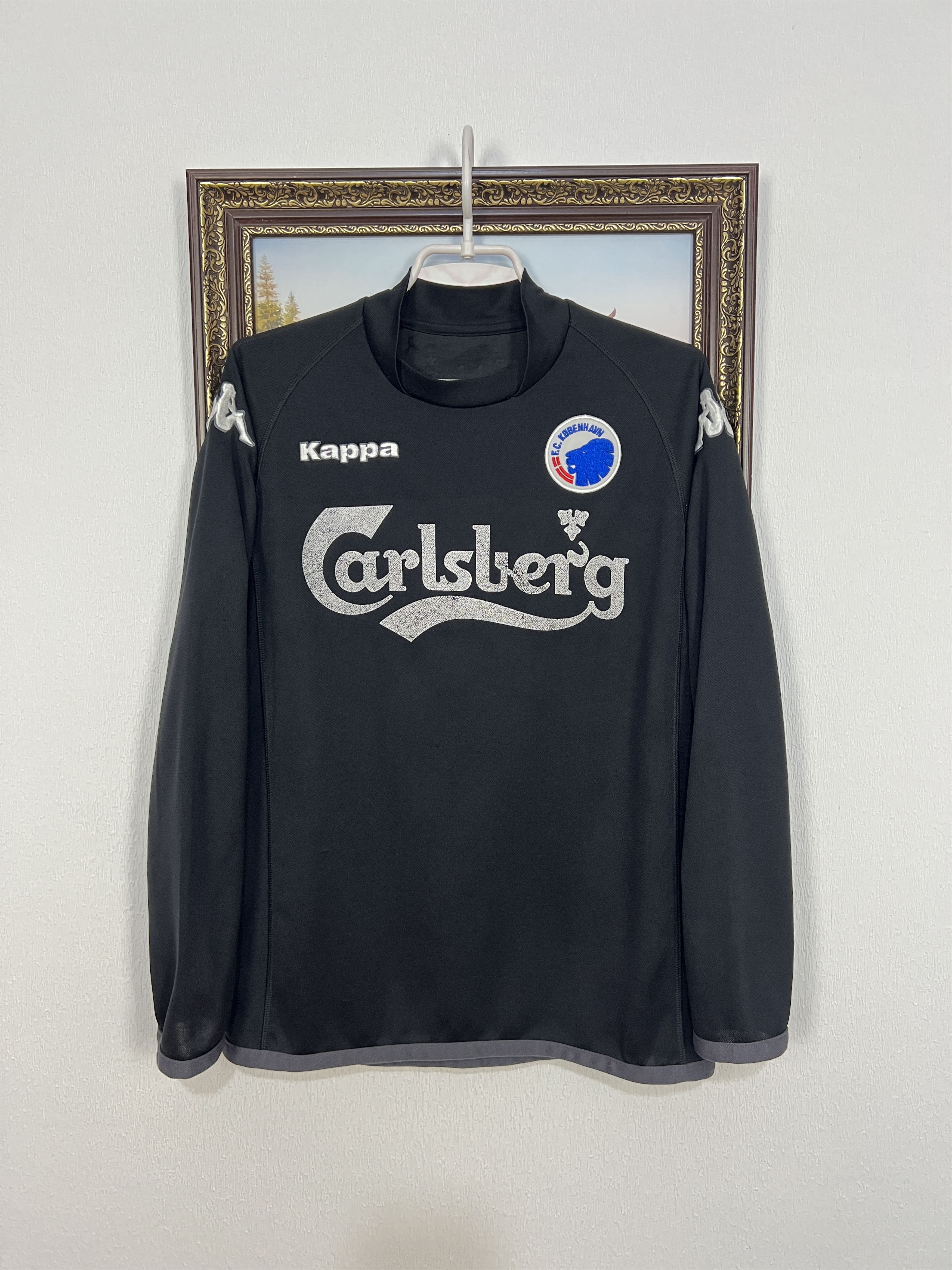 Kappa Kobenhavn Away football shirt 2004 Long Sleeve #6 Linderoth Size US M / EU 48-50 / 2 - 4 Thumbnail