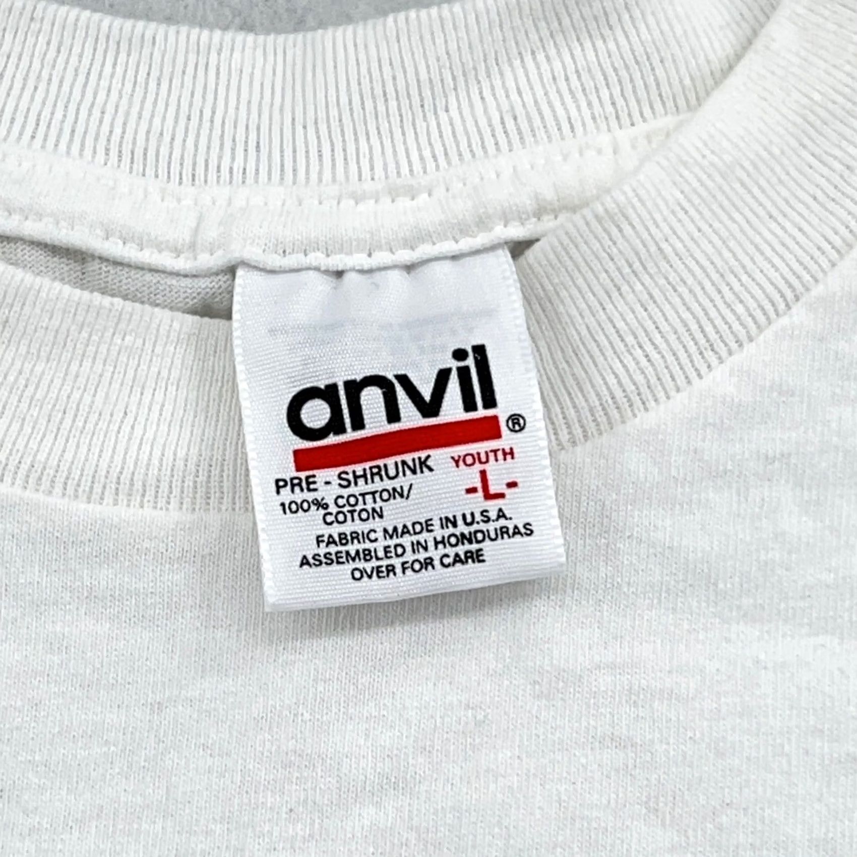 Anvil MISTER COOKIE FACE HAPPY BIRTHDAY ICE CREAM SANDWICHES T-Shirt XS Vintage 90s Nike Mens White Cotton Anvil Shirt Short Sleeve 1990s 80s 90s Size US XS / EU 42 / 0 - 8 Thumbnail