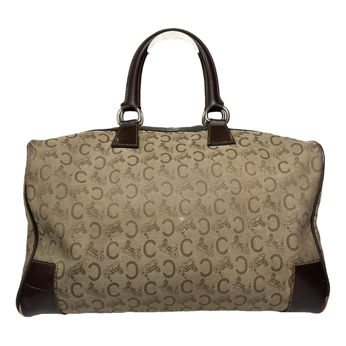 Celine Triomphe Vintage Brown Leather Travel Bag Size ONE SIZE - 1 Thumbnail