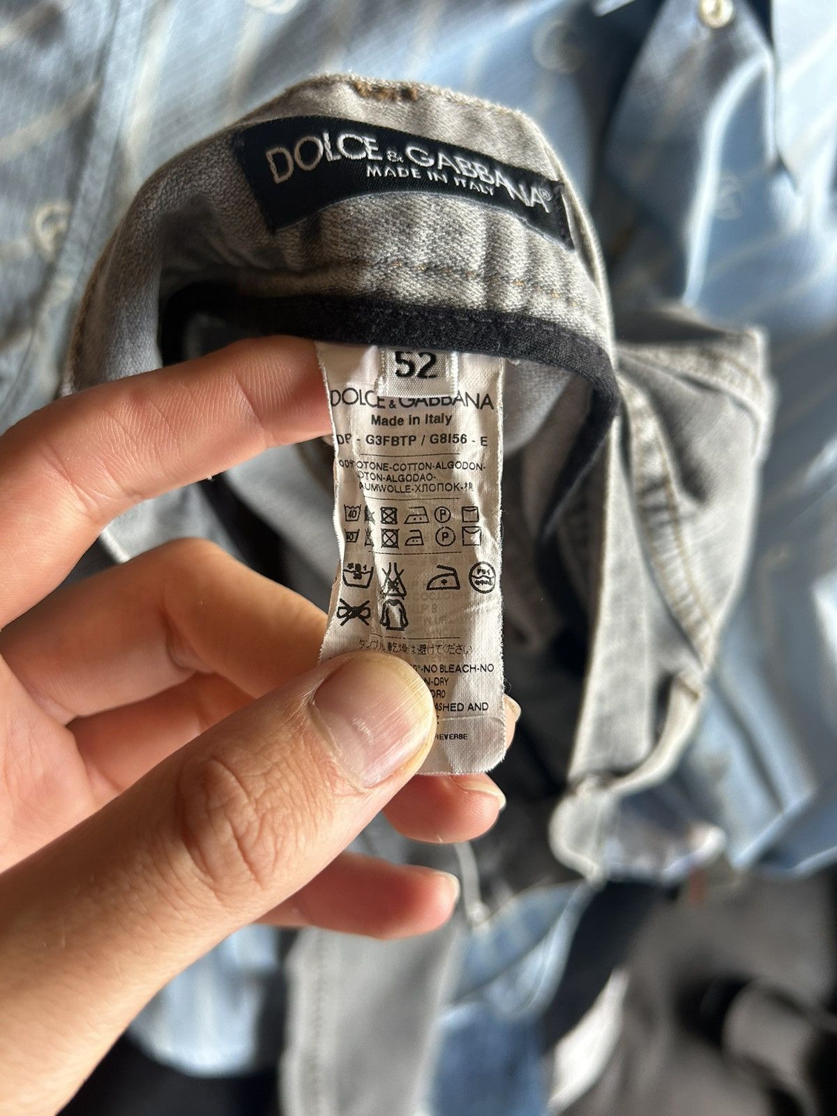 Dolce & Gabbana Grey Distressed Jeans Size US 36 / EU 52 - 17 Thumbnail