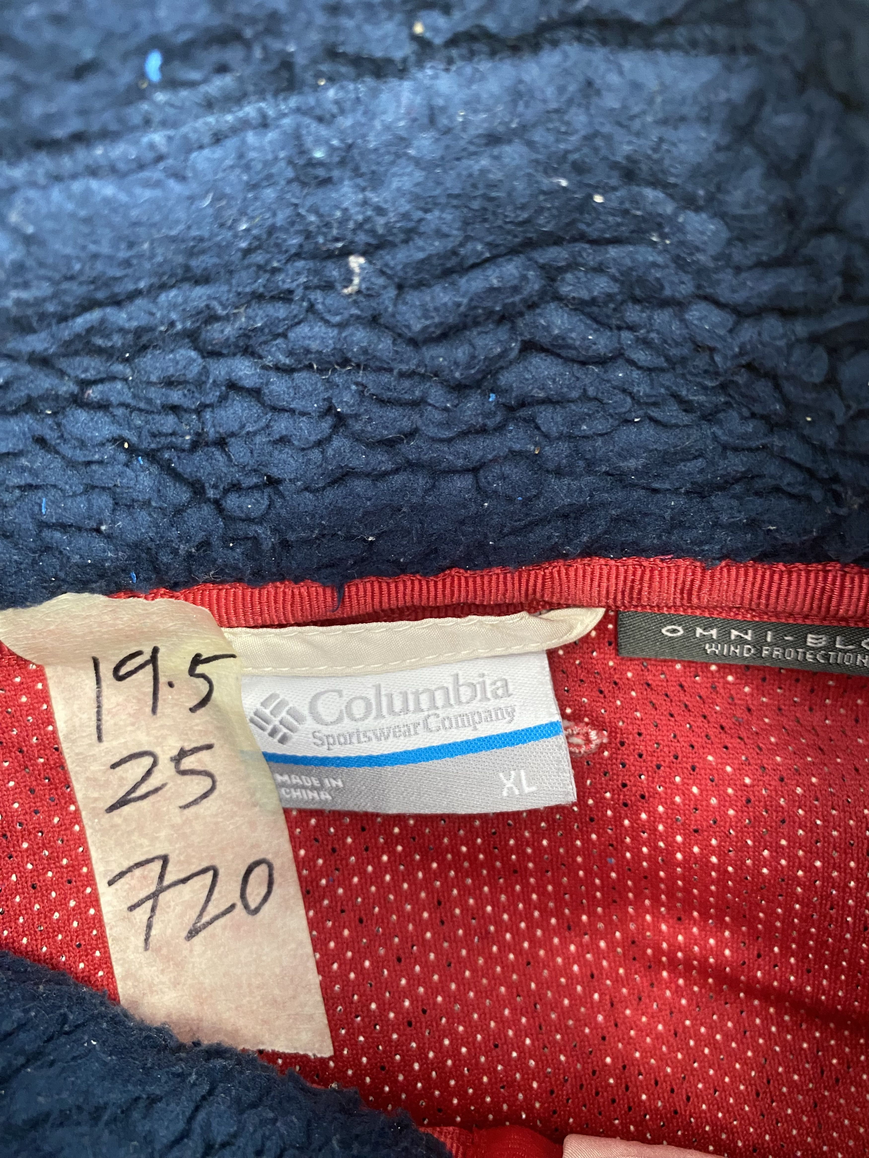 Columbia COLUMBIA VEST ZIPPER SIZE M Size US M / EU 48-50 / 2 - 6 Thumbnail