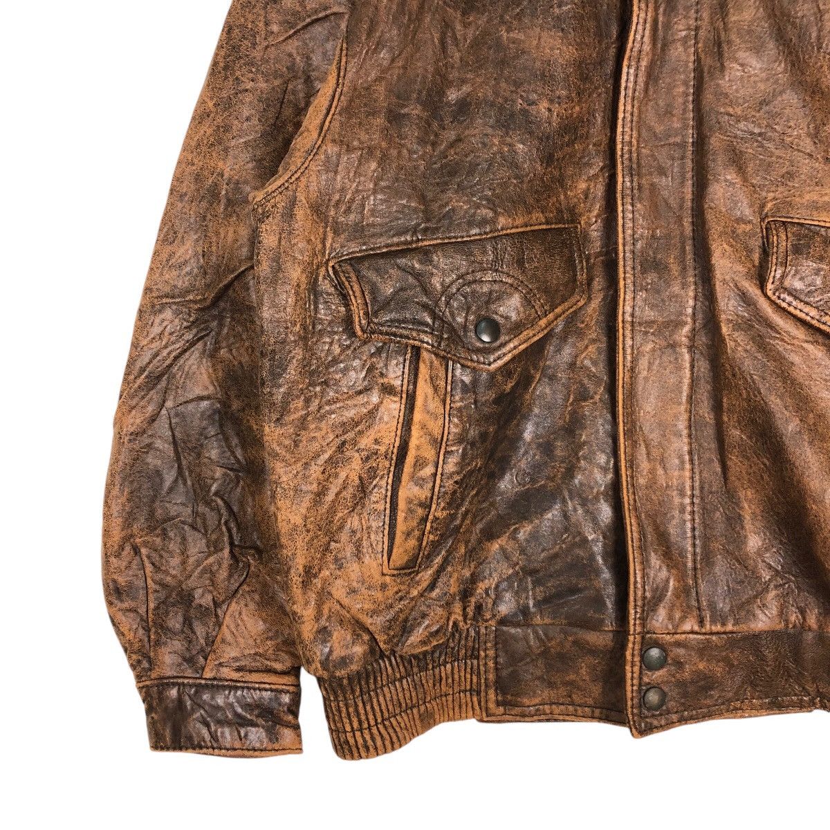 Japanese Brand 📌Vintage Leather Jacket Biker Loldanthony Size US L / EU 52-54 / 3 - 5 Thumbnail