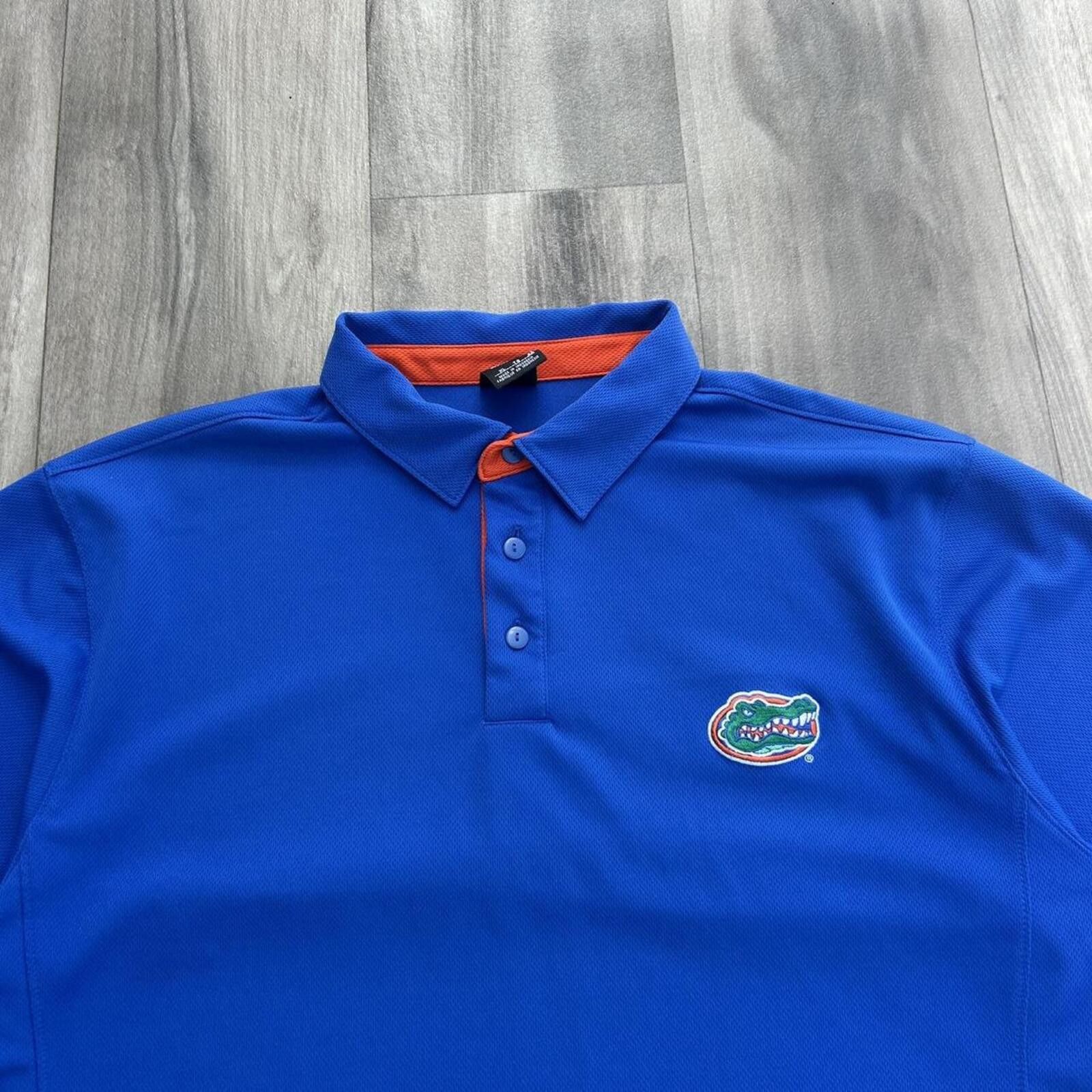 Other Univeristy of Florida UF Polo Button Up Dry Fit Shirt XL Size US XL / EU 56 / 4 - 2 Thumbnail