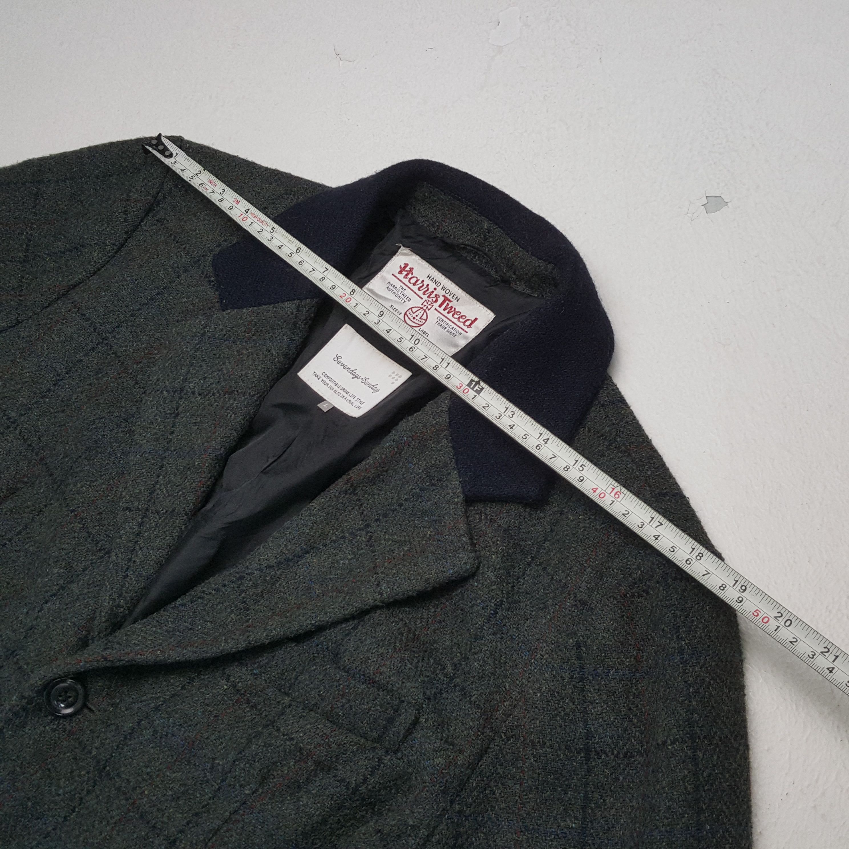 Harris Tweed × Vintage Vintage HARRIS TWEED Faction Brand Style Jacket Size US M / EU 48-50 / 2 - 4 Thumbnail