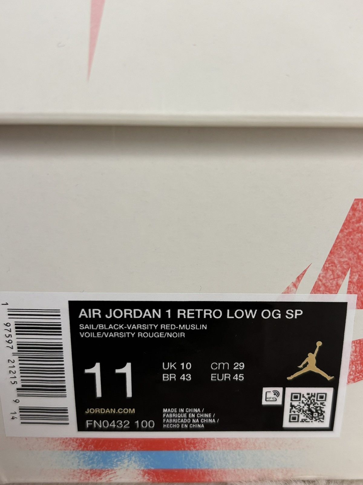 AIR JORDAN 1 RETRO LOW OG SP